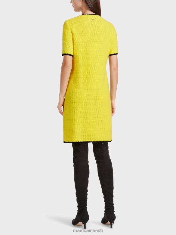 Marc Cain Riietus Saksamaal kootud sportlik kleit J8DT37 pehme sidrun