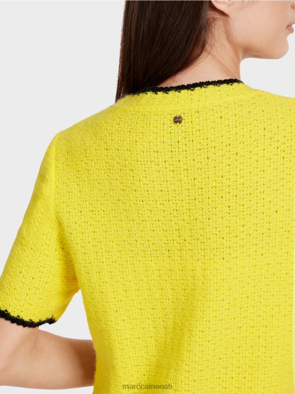 Marc Cain Riietus Saksamaal kootud sportlik kleit J8DT37 pehme sidrun