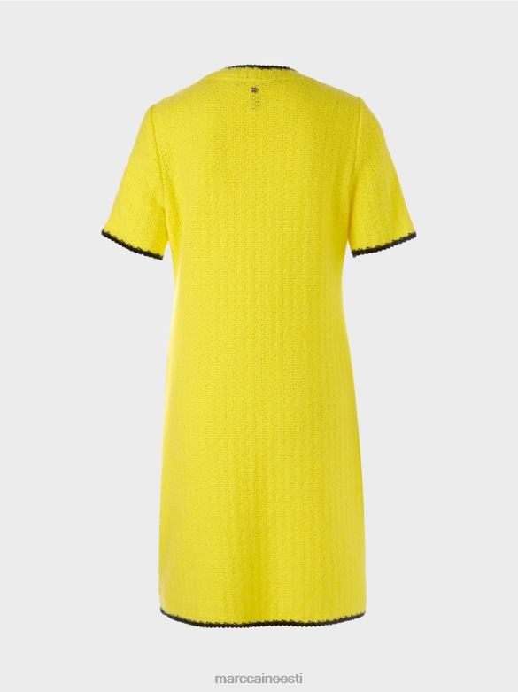 Marc Cain Riietus Saksamaal kootud sportlik kleit J8DT37 pehme sidrun