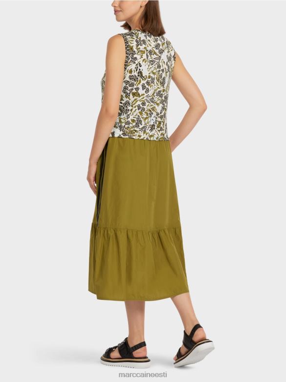 Marc Cain Riietus astmeline kleit stiili ja materjali seguga J8DT113 pehme katuseaken