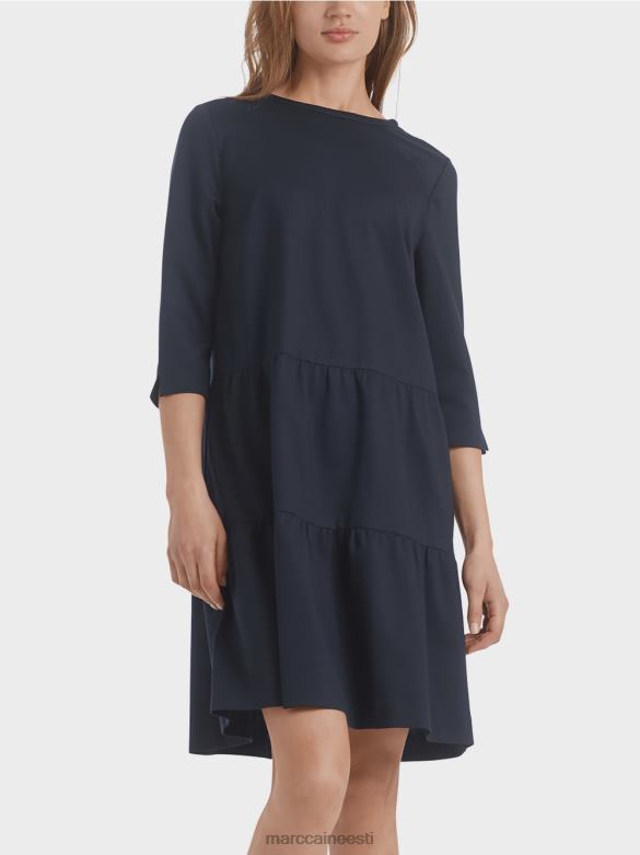 Marc Cain Riietus astmeliste volangidega trikookleit J8DT146 kesköösinine