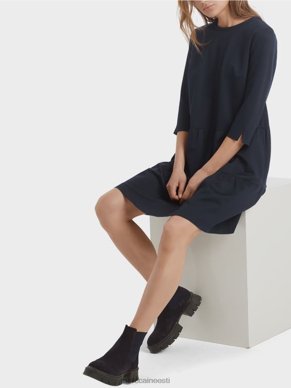 Marc Cain Riietus astmeliste volangidega trikookleit J8DT146 kesköösinine