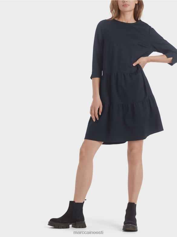 Marc Cain Riietus astmeliste volangidega trikookleit J8DT146 kesköösinine