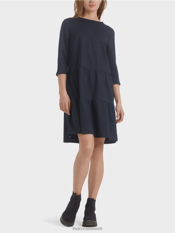Marc Cain Riietus astmeliste volangidega trikookleit J8DT146 kesköösinine