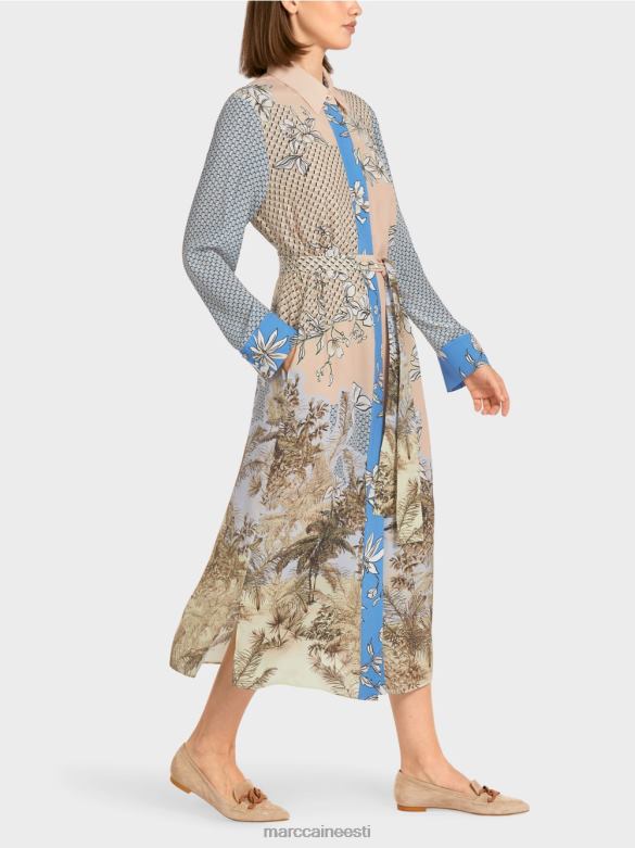 Marc Cain Riietus elegantne mustriga särkkleit J8DT101 särav päevitus