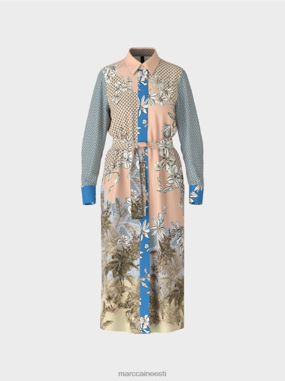 Marc Cain Riietus elegantne mustriga särkkleit J8DT101 särav päevitus