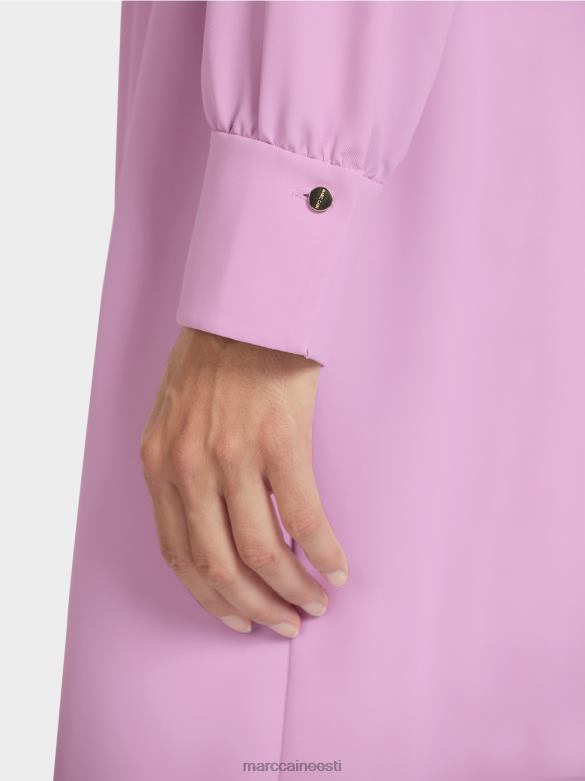 Marc Cain Riietus elegantne retro välimusega kleit J8DT138 roosa lavendel