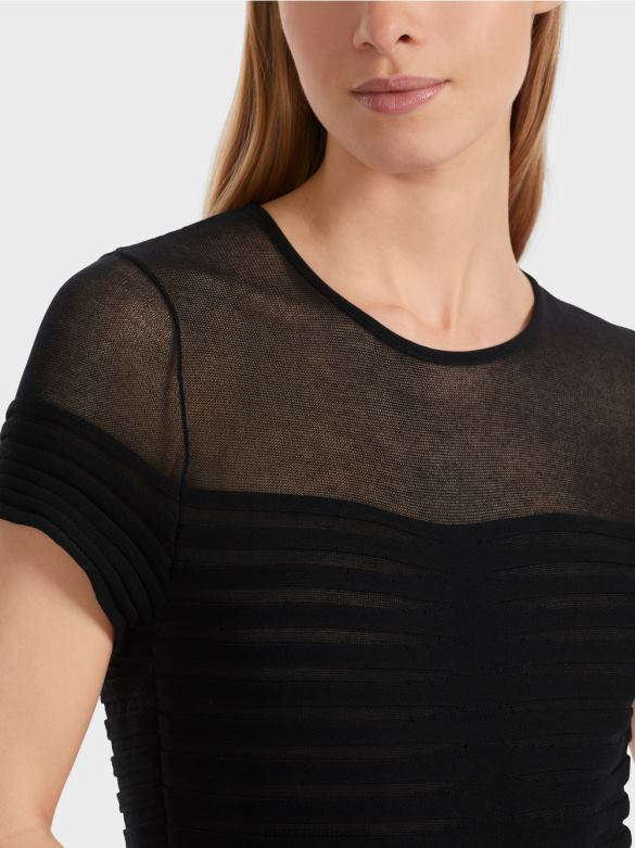 Marc Cain Riietus figuuri kallistav \"rethink together\" kleit J8DT10 must