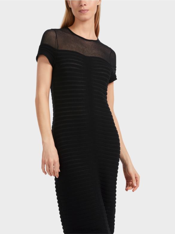 Marc Cain Riietus figuuri kallistav \"rethink together\" kleit J8DT10 must