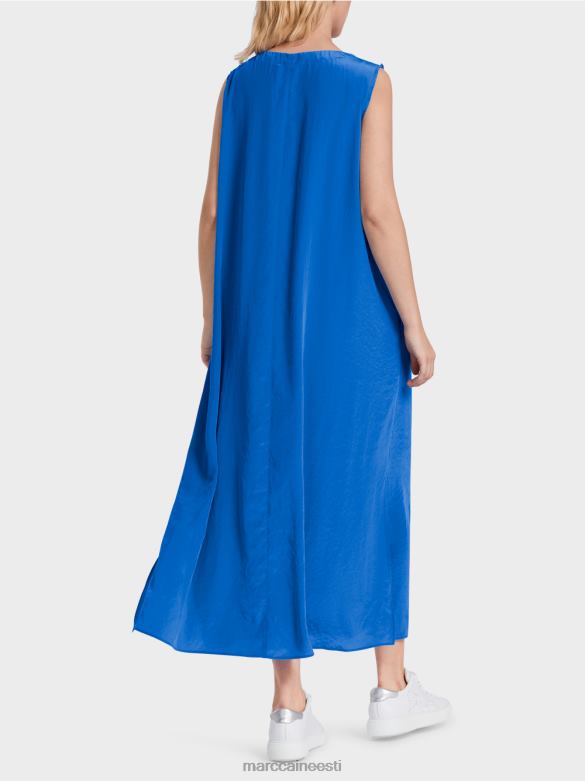 Marc Cain Riietus ühevärviline laieneva kujuga kleit J8DT57 uus langevarjur