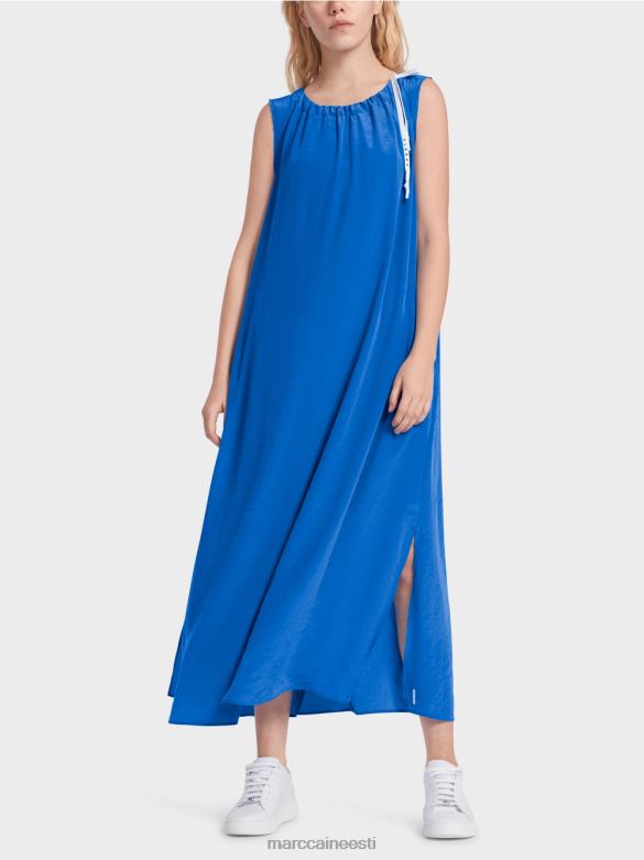 Marc Cain Riietus ühevärviline laieneva kujuga kleit J8DT57 uus langevarjur