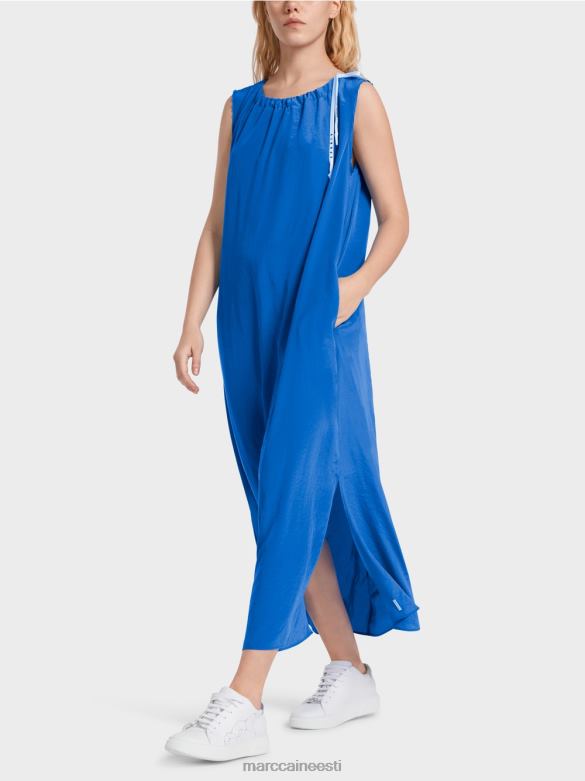 Marc Cain Riietus ühevärviline laieneva kujuga kleit J8DT57 uus langevarjur