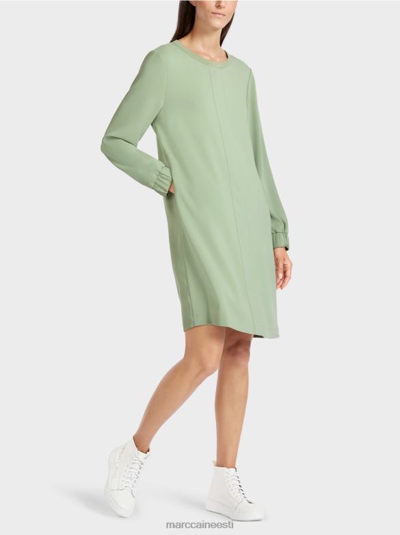 Marc Cain Riietus lühike, sportlik kleit J8DT139 pulber piparmünt