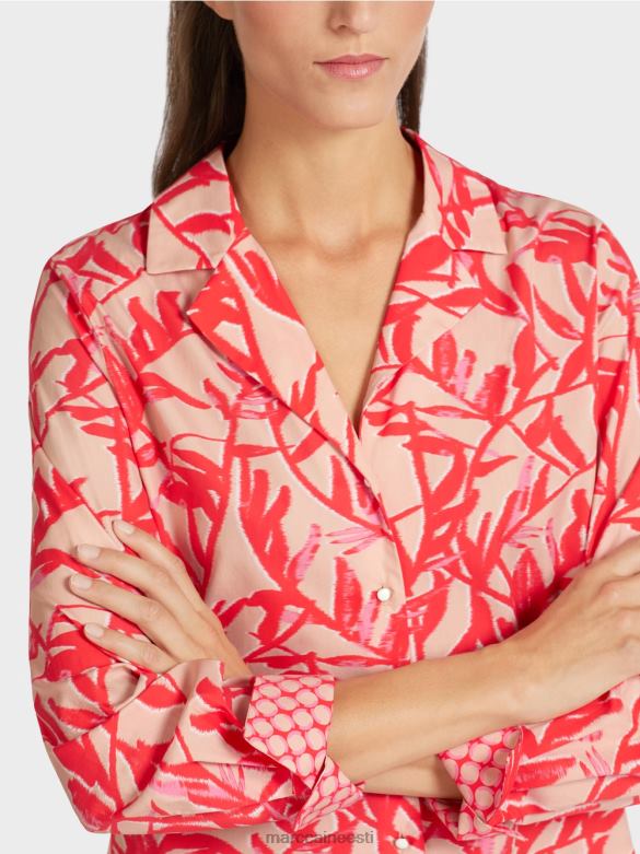 Marc Cain Riietus revääridega midi kleit J8DT105 särav päevitus