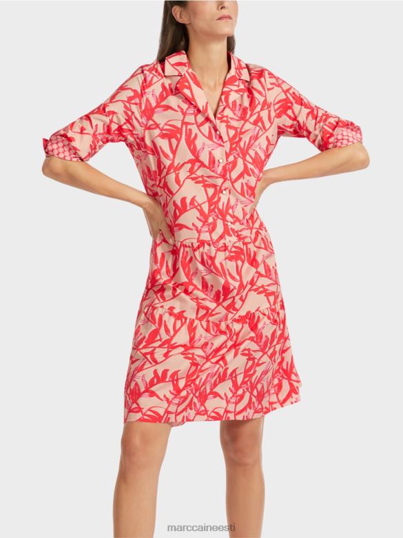 Marc Cain Riietus revääridega midi kleit J8DT105 särav päevitus