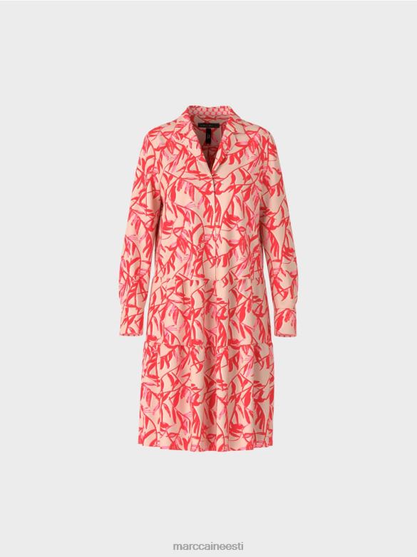 Marc Cain Riietus revääridega midi kleit J8DT105 särav päevitus