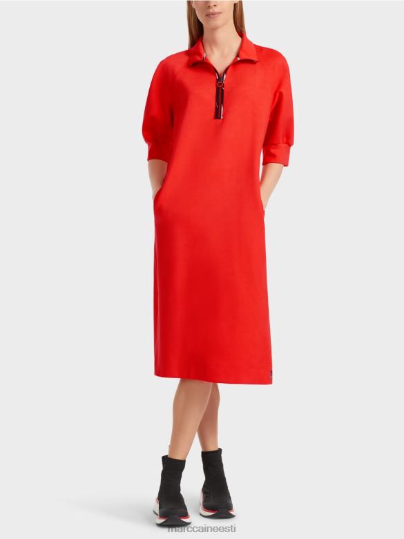 Marc Cain Riietus sportlik pikk kleit J8DT16 campari