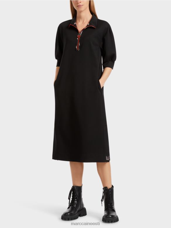 Marc Cain Riietus sportlik pikk kleit J8DT17 must