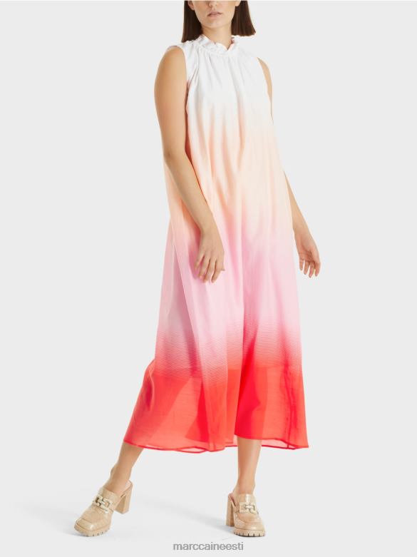 Marc Cain Riietus värvigradiendiga kleit J8DT104 särav roosa