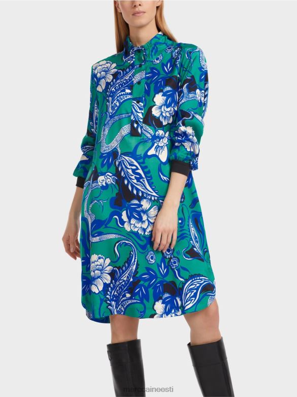 Marc Cain Riietus vabaaja kleit \"mõtle koos ümber\". J8DT3 emailiga