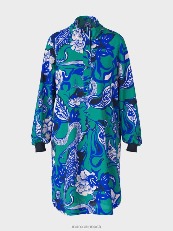 Marc Cain Riietus vabaaja kleit \"mõtle koos ümber\". J8DT3 emailiga