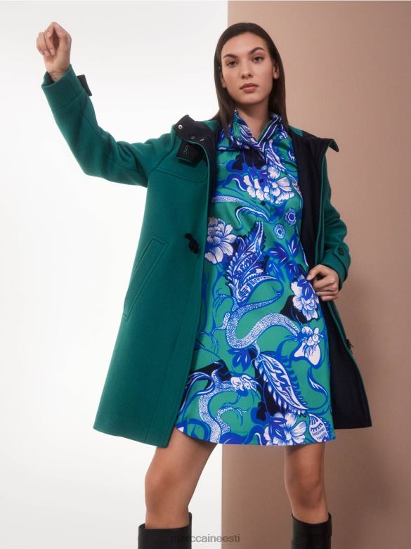 Marc Cain Riietus vabaaja kleit \"mõtle koos ümber\". J8DT3 emailiga