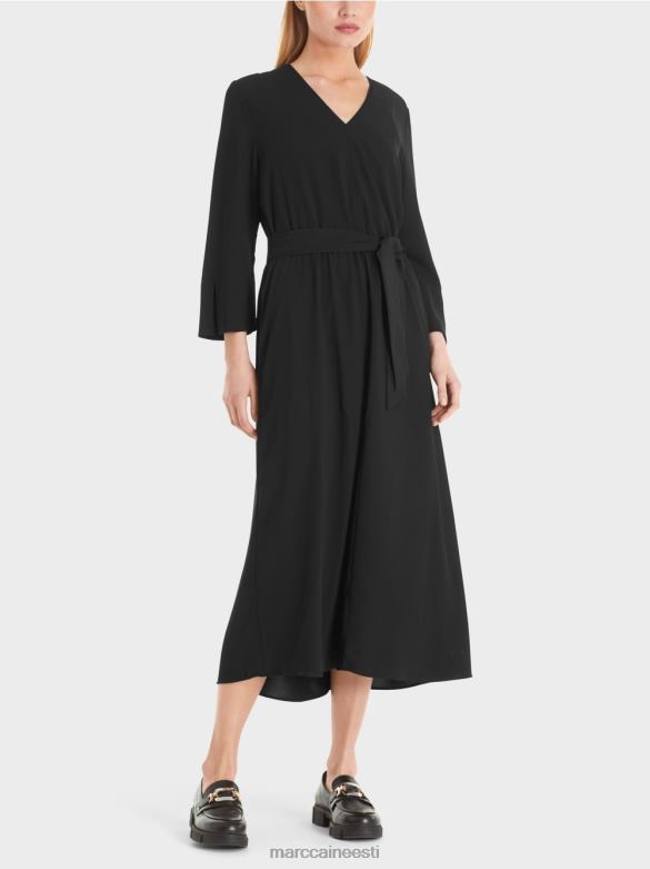 Marc Cain Riietus voolav kleit J8DT38 must