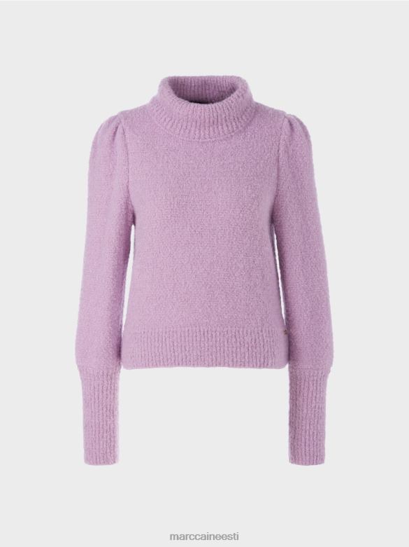 Marc Cain Riietus Saksamaal kootud läikiv kampsun J8DT1040 särav lavendel