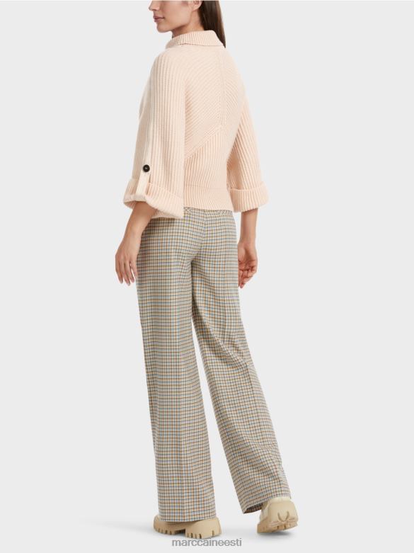 Marc Cain Riietus Saksamaal kootud väärtuslik kampsun J8DT1086 tume kreem