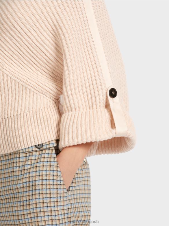 Marc Cain Riietus Saksamaal kootud väärtuslik kampsun J8DT1086 tume kreem