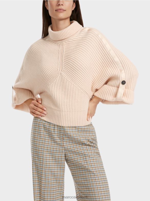 Marc Cain Riietus Saksamaal kootud väärtuslik kampsun J8DT1086 tume kreem