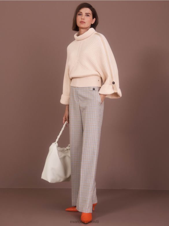 Marc Cain Riietus Saksamaal kootud väärtuslik kampsun J8DT1086 tume kreem