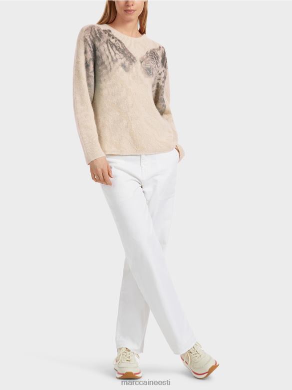 Marc Cain Riietus kampsun 100% valmistatud Saksamaal J8DT1054 campari