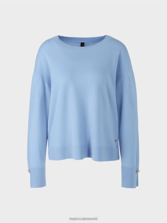 Marc Cain Riietus \"koos ümber mõtlema\" kootud kampsun J8DT1080 tume suvetaevas