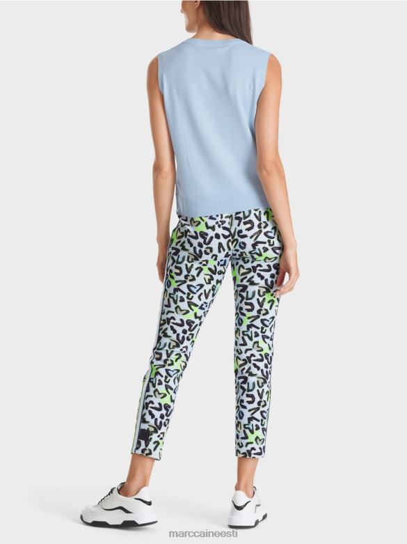 Marc Cain Riietus \"koos ümbermõtlema\" libisemine J8DT1103 pehme pulber sinine