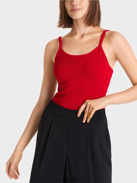 Marc Cain Riietus \"koos ümbermõtlema\" top J8DT1132 sügav punane