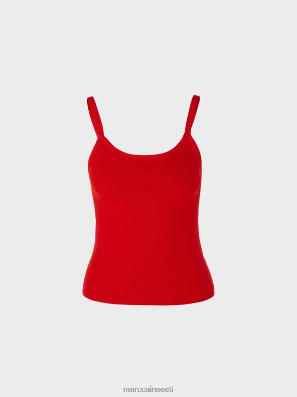 Marc Cain Riietus \"koos ümbermõtlema\" top J8DT1132 sügav punane