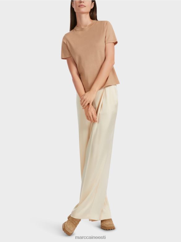 Marc Cain Riietus lühikeste varrukatega "rethink together" kampsun J8DT1091 särav iiris