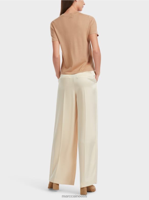 Marc Cain Riietus lühikeste varrukatega \"rethink together\" kampsun J8DT1091 särav iiris