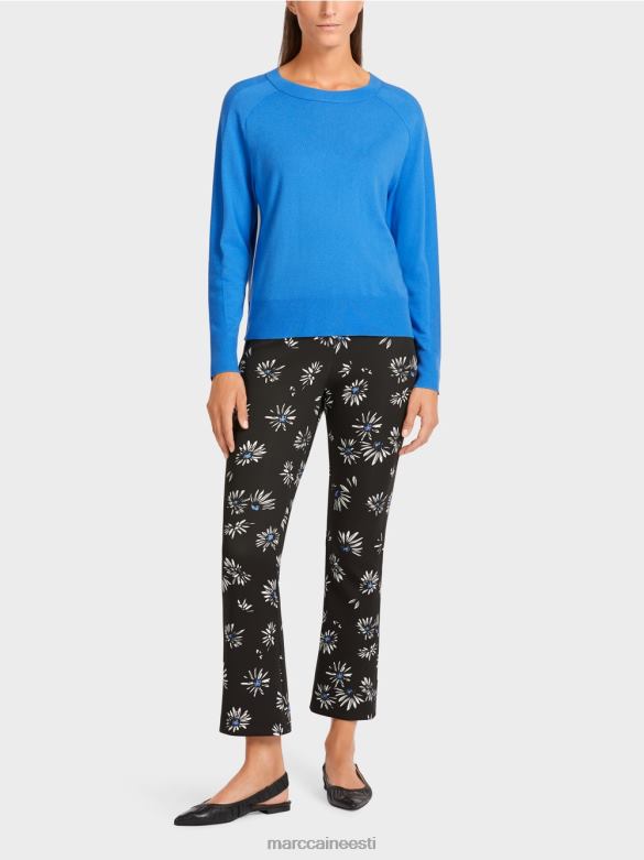 Marc Cain Riietus luksuslikust materjalisegust kampsun J8DT1185 taevasinine