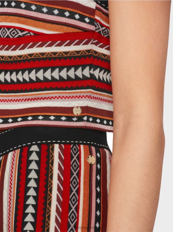 Marc Cain Riietus rinnatükk \"kootud Saksamaal\" J8DT1134 sügav punane