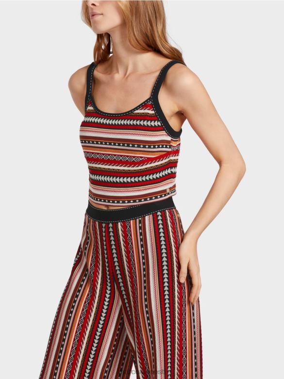 Marc Cain Riietus rinnatükk \"kootud Saksamaal\" J8DT1134 sügav punane