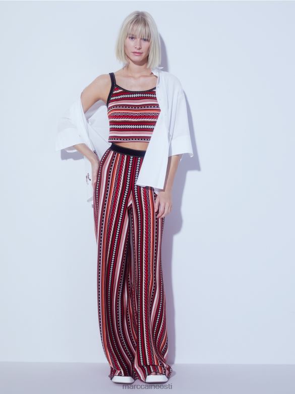 Marc Cain Riietus rinnatükk \"kootud Saksamaal\" J8DT1134 sügav punane