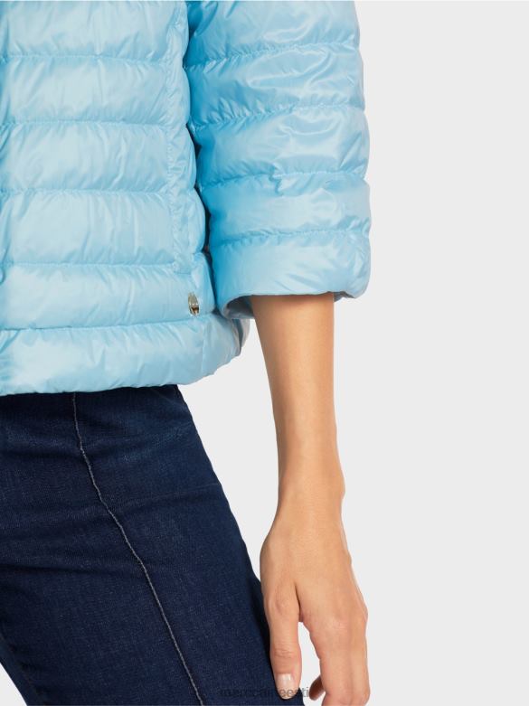 Marc Cain Riietus \"koos ümber mõtlema\" tepitud jope J8DT301 atmosfääri sinine