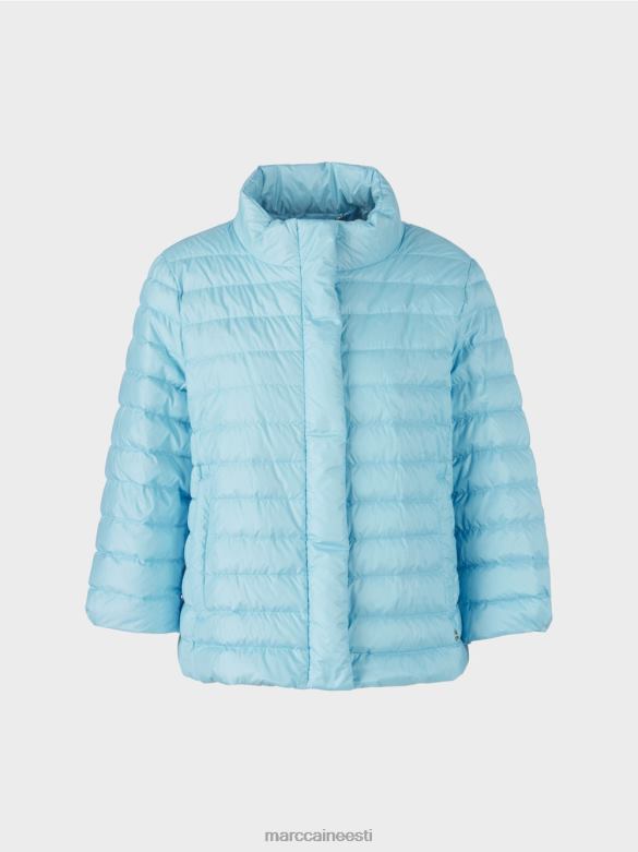 Marc Cain Riietus \"koos ümber mõtlema\" tepitud jope J8DT301 atmosfääri sinine