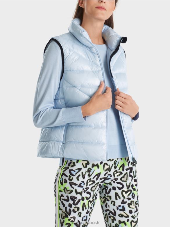 Marc Cain Riietus \"koos ümber mõtlema\" tepitud vest J8DT260 pehme pulber sinine