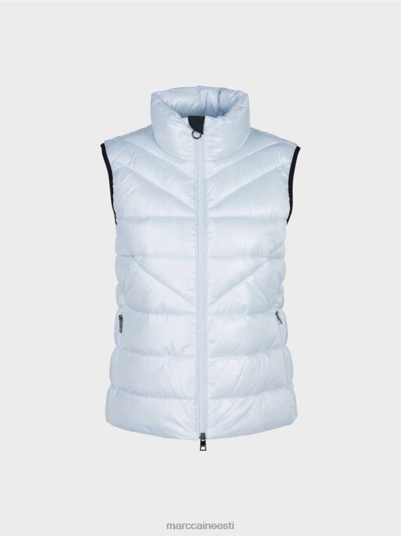 Marc Cain Riietus \"koos ümber mõtlema\" tepitud vest J8DT260 pehme pulber sinine