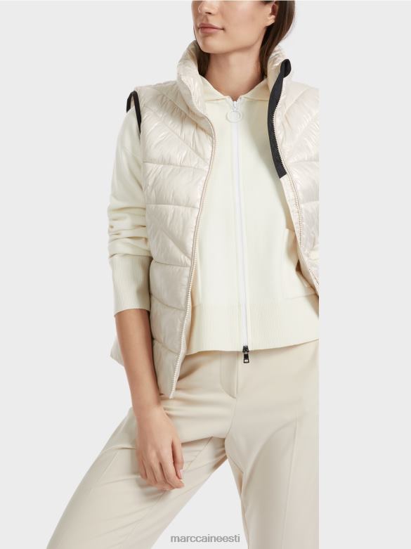 Marc Cain Riietus \"koos ümber mõtlema\" tepitud vest J8DT263 pehme kuukivi