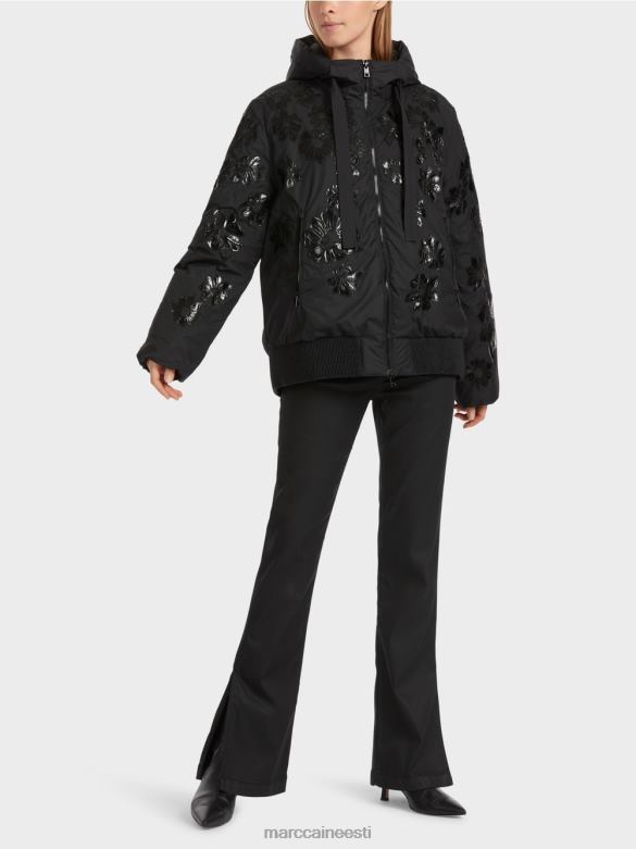 Marc Cain Riietus "koos ümber mõtlema" välijope J8DT233 must