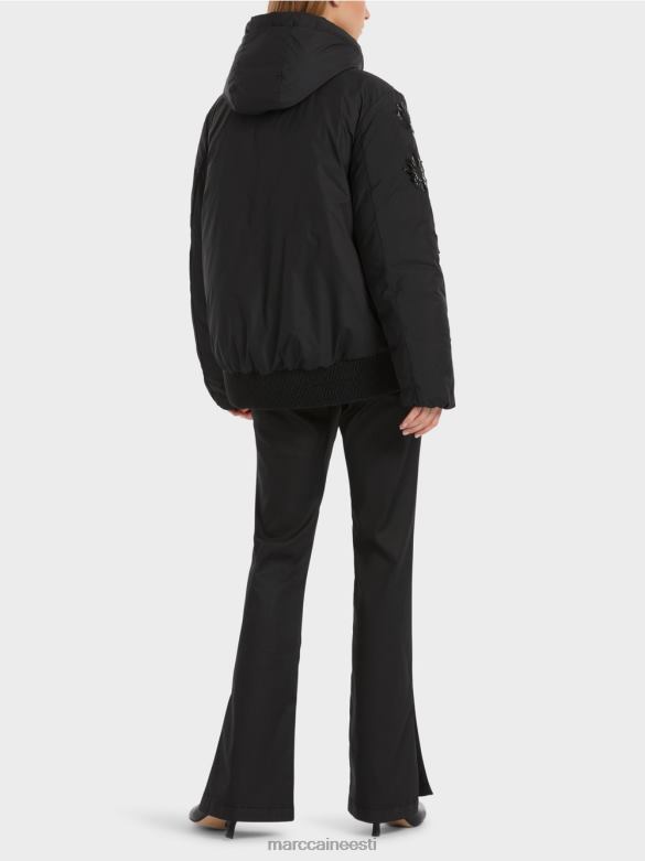 Marc Cain Riietus \"koos ümber mõtlema\" välijope J8DT233 must